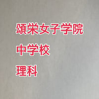 頌栄女子学院中学校　2027年分析理科プリント【PDF閲覧パスワード】055s