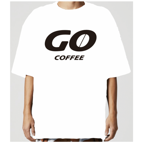 GO COFFEE　Tシャツ（ホワイト）【数量限定】