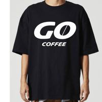 GO COFFEE　Tシャツ（ブラック）【数量限定】