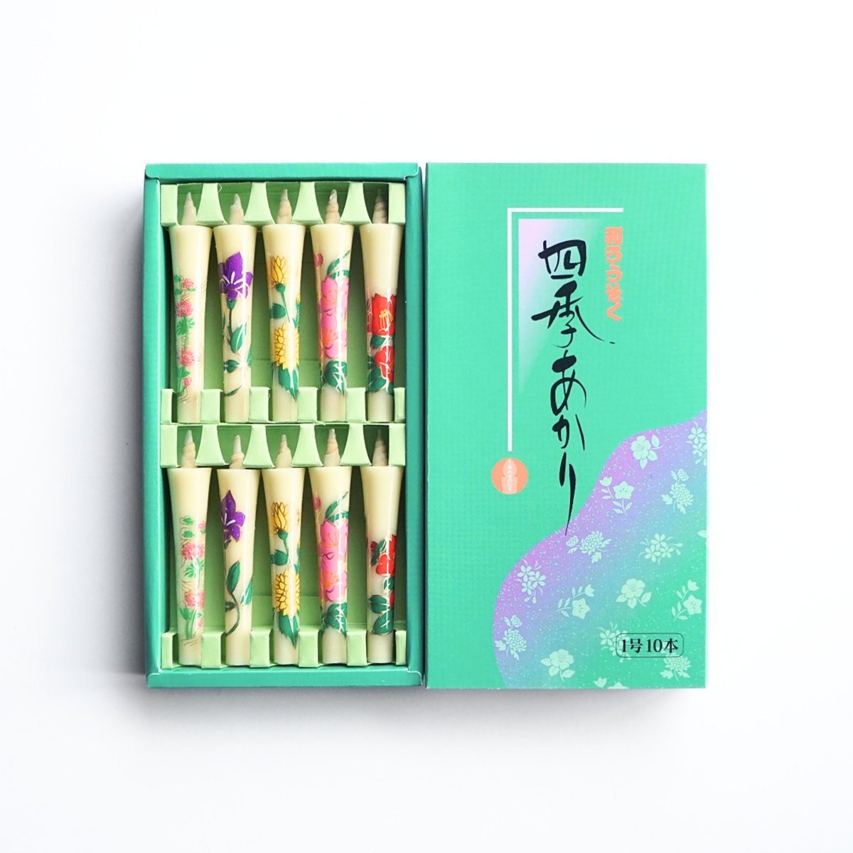 四季あかり1号10本入 | 高澤ろうそく 公式オンラインショップ