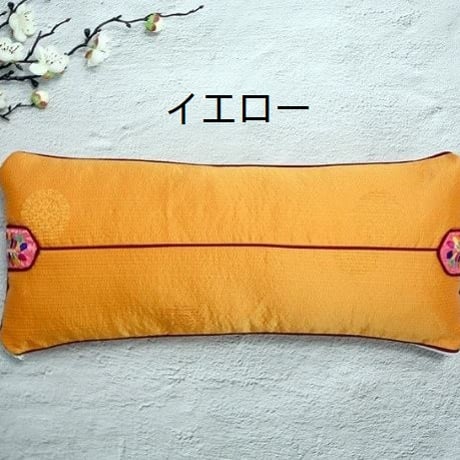 刺繍そば殻枕（頸椎ネックピロー）
