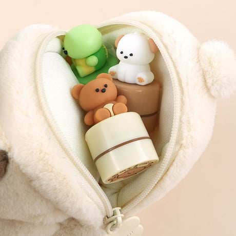 ミニ動物フィギュアスタンプ