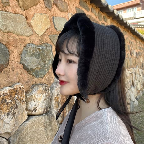 韓国伝統防寒耳あて