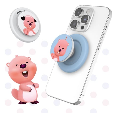 ジャンマンルッピー(ZANMANG LOPPY)スマホグリップ
