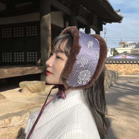 韓国伝統防寒耳あて