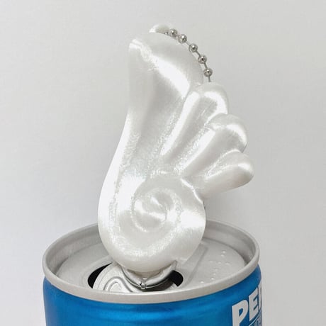 爪 ネイル保護缶切りオープナーキーリング