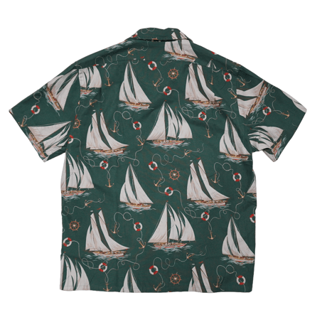 POLO RALPHLAUREN　"CLASSIC FIT SAILBOAT OXFORD CAMP" S/S SHIRT
