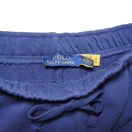 POLO RALPHLAUREN　"SWEAT NAVY SHORTS" SHORTS