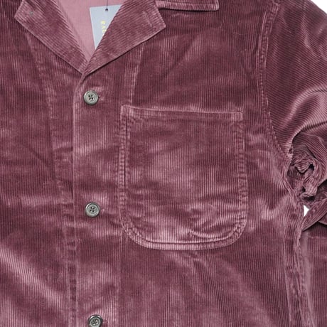 POLO RALPHLAUREN　"CORDUROY UTILITY OVER SHIRT" BURGUNDY JACKET