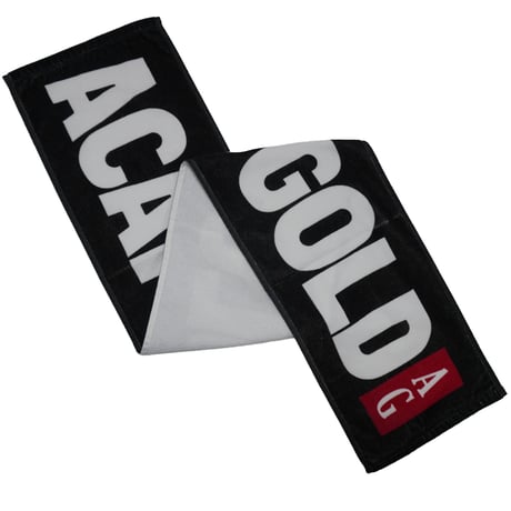 ACAPULCOGOLD　"BLACK LABEL LOGO SCARF TOWEL"　TOWEL