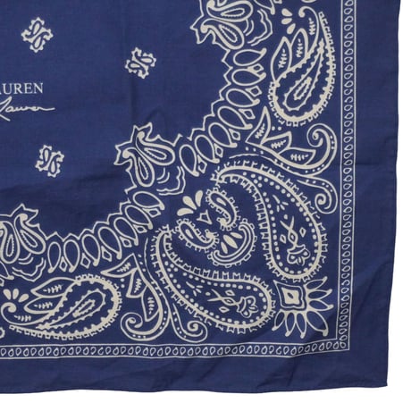 POLO RALPHLAUREN　"POLO BEAR PAISLEY BANDANA" BANDANA