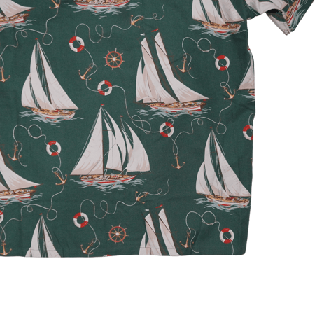 POLO RALPHLAUREN　"CLASSIC FIT SAILBOAT OXFORD CAMP" S/S SHIRT