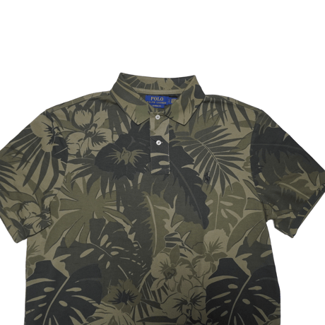 POLO RALPHLAUREN　"PALM CAMO" POLO SHIRT