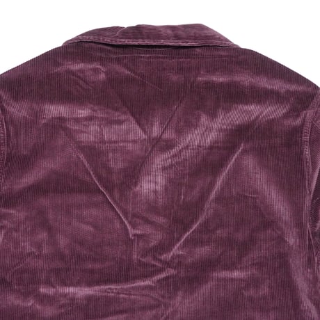 POLO RALPHLAUREN　"CORDUROY UTILITY OVER SHIRT" BURGUNDY JACKET