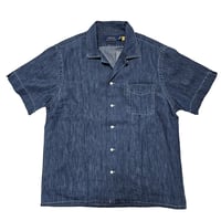 POLO RALPHLAUREN　"CHAMBRAY INDIGO DENIM SHIRT" S/S SHIRT