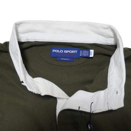 POLO SPORT RALPHLAUREN　"OLIVE DRAB RUGBY" L/S RUGBY SHIRT