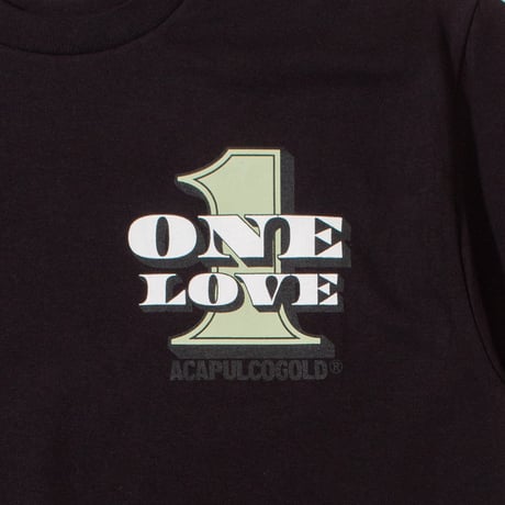 ACAPULCOGOLD　"ONE LOVE TEE" S/S TEE