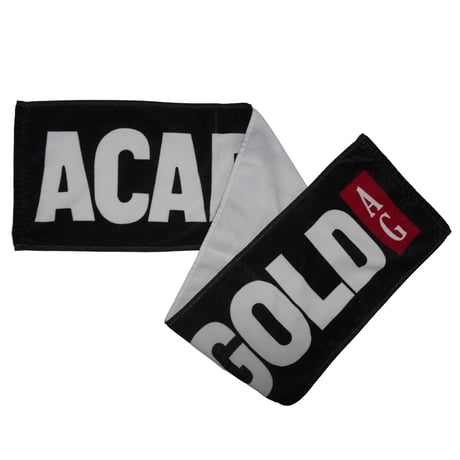 ACAPULCOGOLD　"BLACK LABEL LOGO SCARF TOWEL"　TOWEL