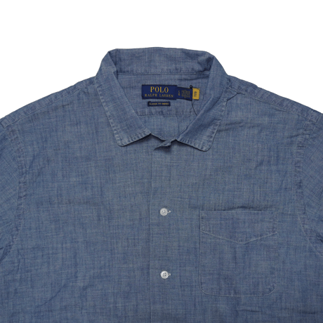 POLO RALPHLAUREN "CHAMBRAY DENIM SHIRT" S/S SHIRT