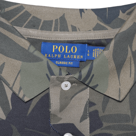 POLO RALPHLAUREN　"PALM CAMO" POLO SHIRT