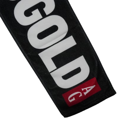 ACAPULCOGOLD　"BLACK LABEL LOGO SCARF TOWEL"　TOWEL