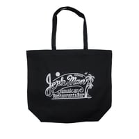 JERKMAN　"NEW LOGO BIG TOTE BAG BLACK" TOTE BAG BIG
