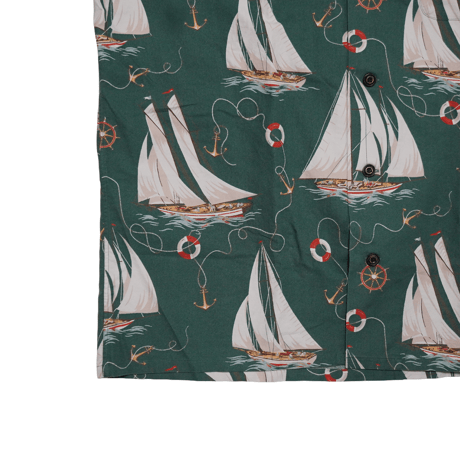 POLO RALPHLAUREN　"CLASSIC FIT SAILBOAT OXFORD CAMP" S/S SHIRT