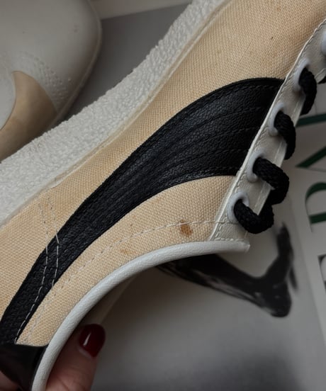 1960s-70s “GOODYEAR” Canvas × Leather Deck Sneakers