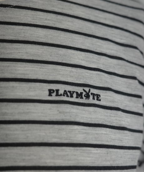 【 PLAYMATE 】1970’s-80’s  Border Tee
