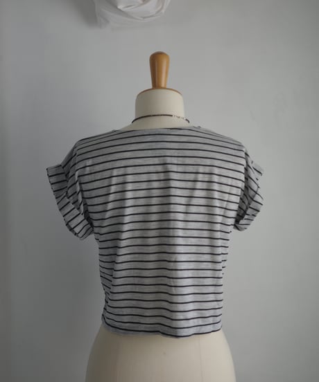 【 PLAYMATE 】1970’s-80’s  Border Tee