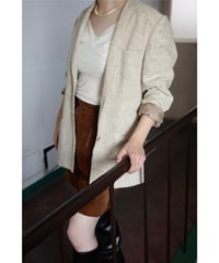 1990's Shawl collar tweed jacket