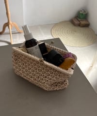 1970’s Vintage Beaded Straw Clutch Bag - Made in Italy