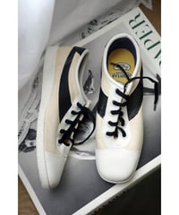 1960s-70s “GOODYEAR” Canvas × Leather Deck Sneakers