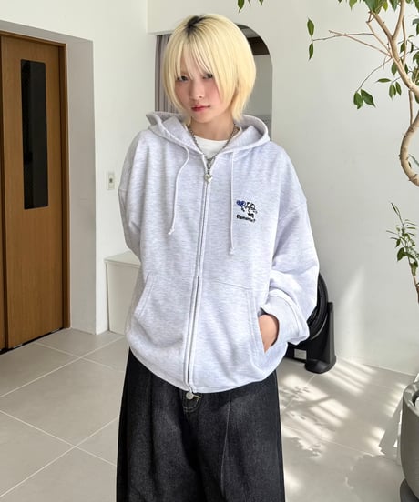 Melt Heart Zip Hoodie