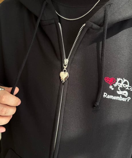 Melt Heart Zip Hoodie