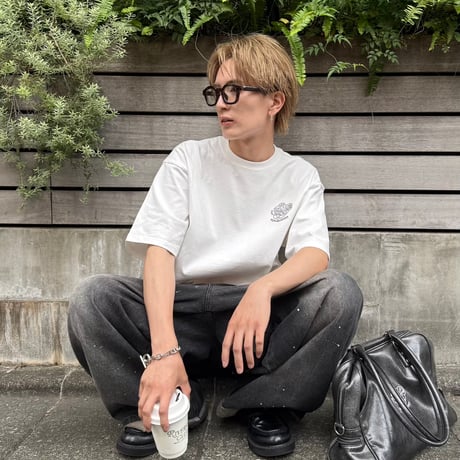R-character Rhinestone Tee