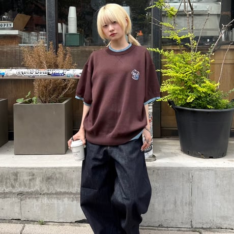 Layered SS Knit