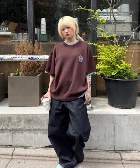 Layered SS Knit