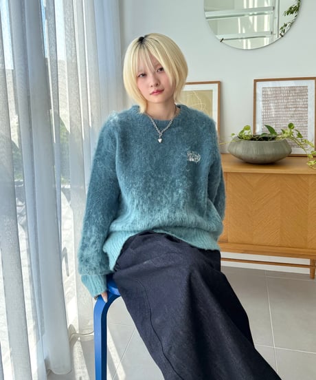 Gradation Shadow Knit