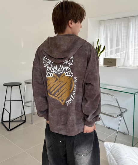 China Button Vintage Zip Hoodie
