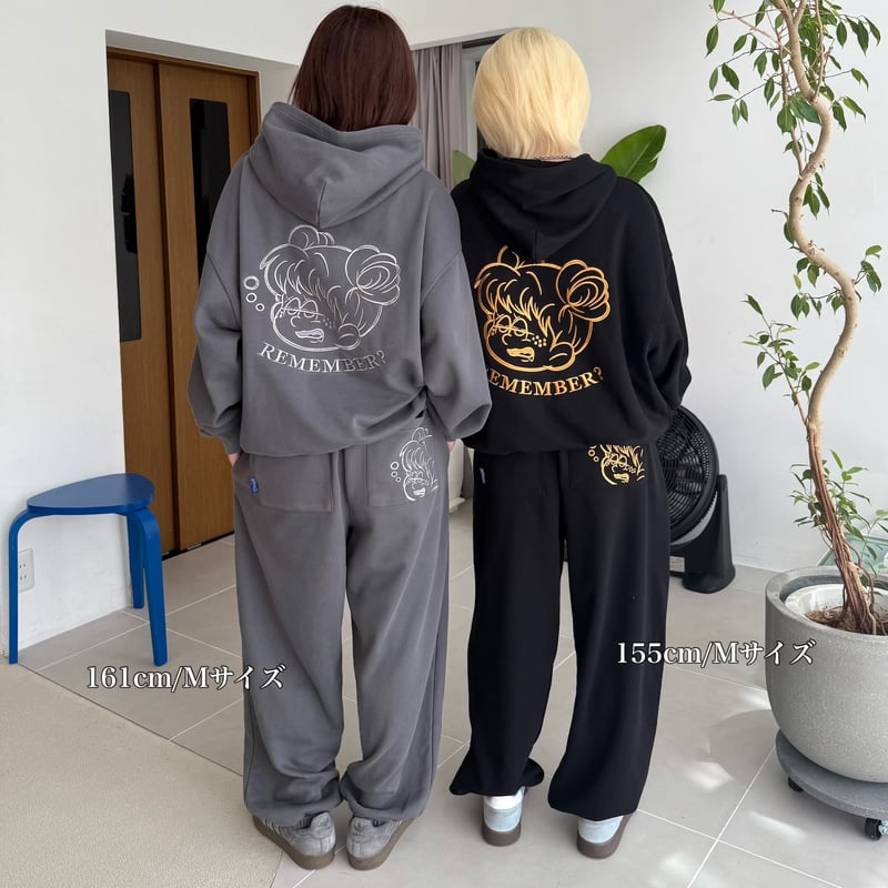 グレー Mサイズ パーカー REMEMBER Remember Logo Hoodie | Remember.