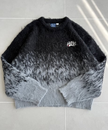 Gradation Shadow Knit
