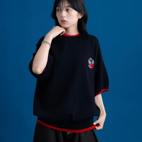 Layered SS Knit