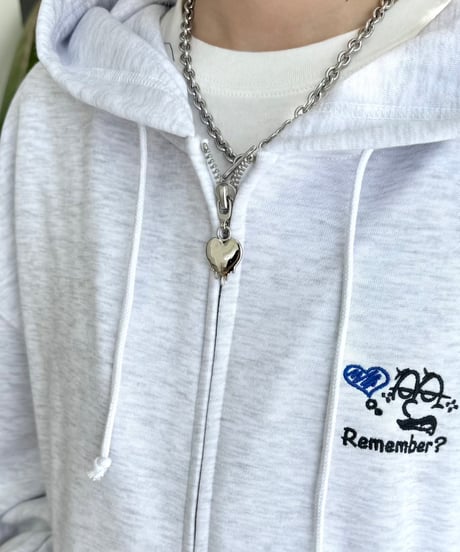 Melt Heart Zip Hoodie