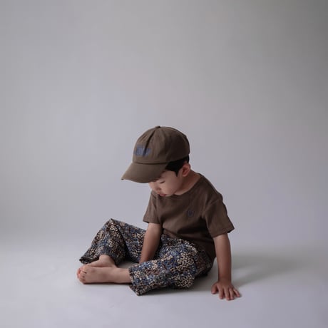 poche  /  children standard pointelle S/S tee - loam