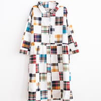 FISH & KIDS  /  PATCHWORK MIDI DRESS