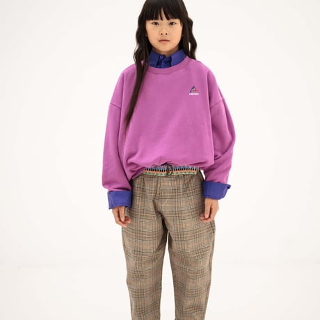 Repose AMS  /  comfy fit pants - taupe mini check