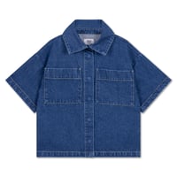 Repose AMS  /  denim shirt - faded mid blue