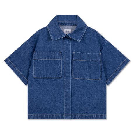 Repose AMS  /  denim shirt - faded mid blue