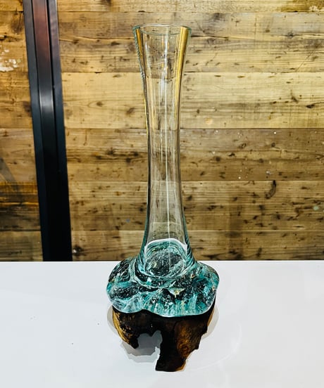 【OUTLET商品 現品商品No.743】FLOWER VASE フラワーベース /S （ガラスにスレあり）